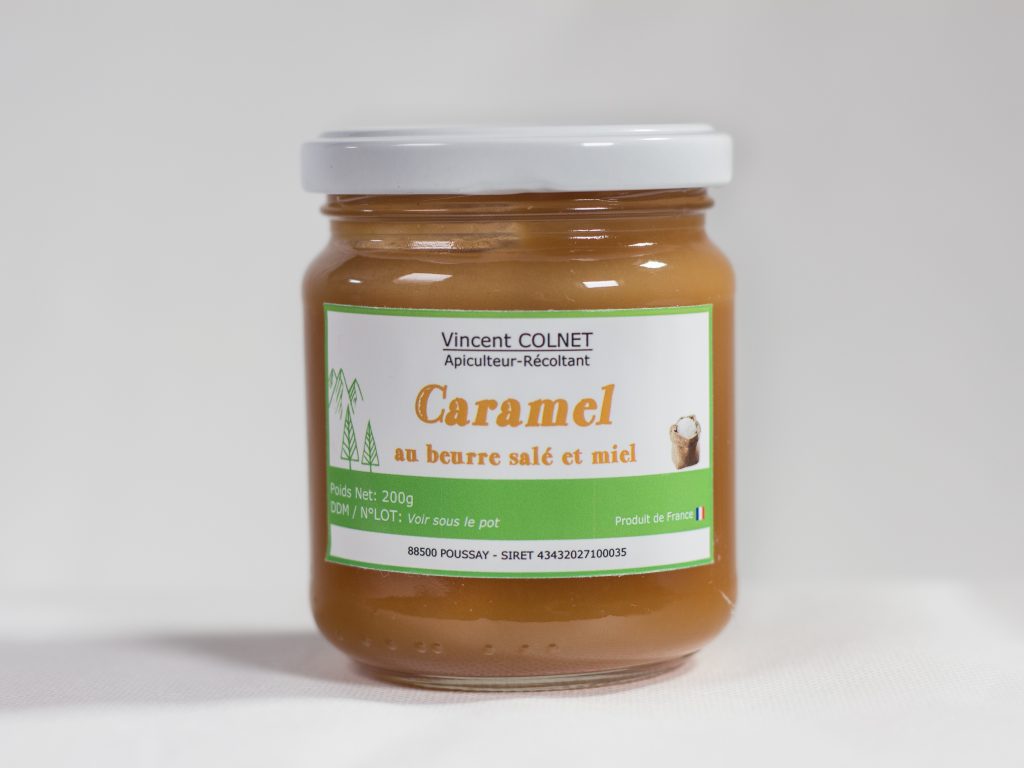 caramel au miel et au beurre salé confiserie de lorraine artisanale