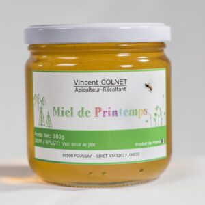 Miel artisanal en Lorraine - Miel de printemps direct producteur lorraine vosges meurthe et moselle poussay
